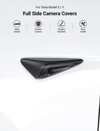 Model 3/S/Y/X Carbon Fiber Side Camera Turn Signal Cover - Teskay