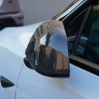 Tesla Model 3/Y Highland Carbon Fiber Side Mirror Caps (OEM Style) - Teskay