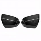 Tesla Model Y Juniper Dry Carbon Fiber Side Mirror Covers (OEM Style) - Teskay