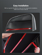 Tesla Model Y Juniper Dry Carbon Fiber Side Mirror Covers (OEM Style) - Teskay