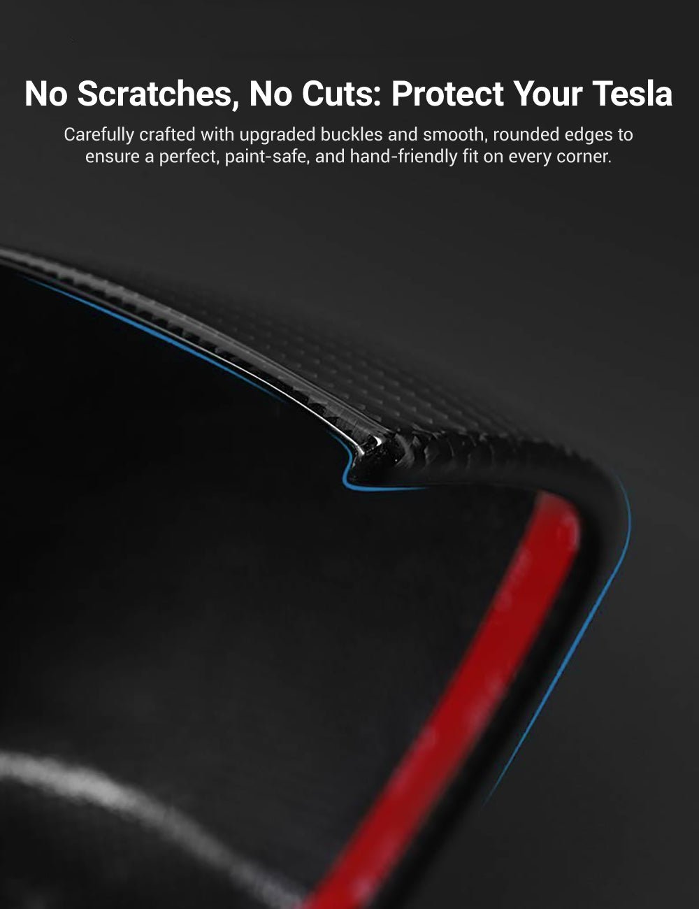 Tesla Model Y Juniper Dry Carbon Fiber Side Mirror Covers (OEM Style) - Teskay