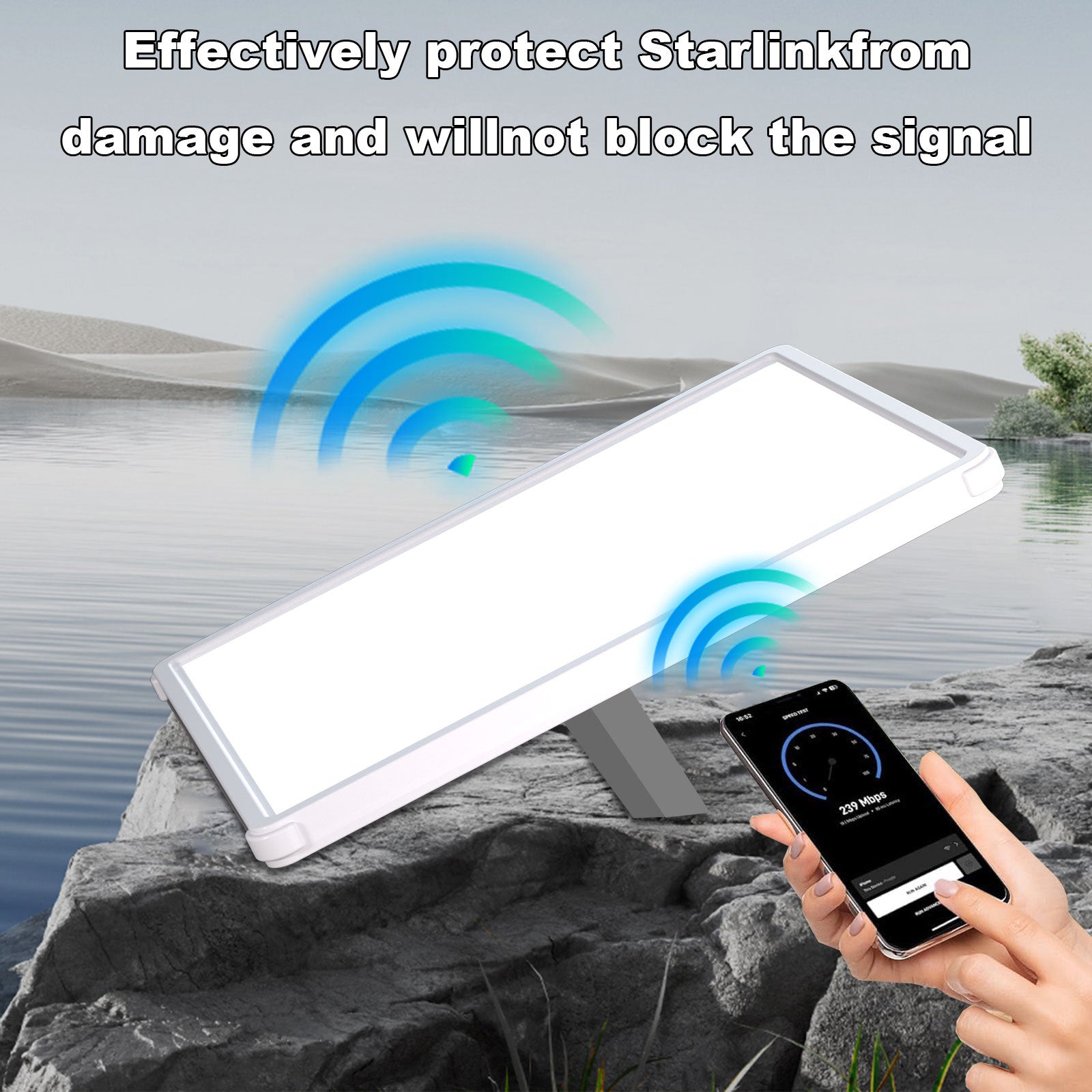 Silicone Protective Case for Starlink Mini - Teskay