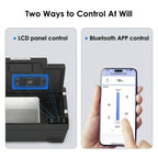 Smart Portable Trunk Freezer for Tesla Model X | Bluetooth App & LCD Control