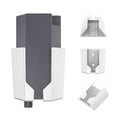 Starlink Gen 2 Ethernet Adapter Bracket | Wall Mount & Cable Manager White