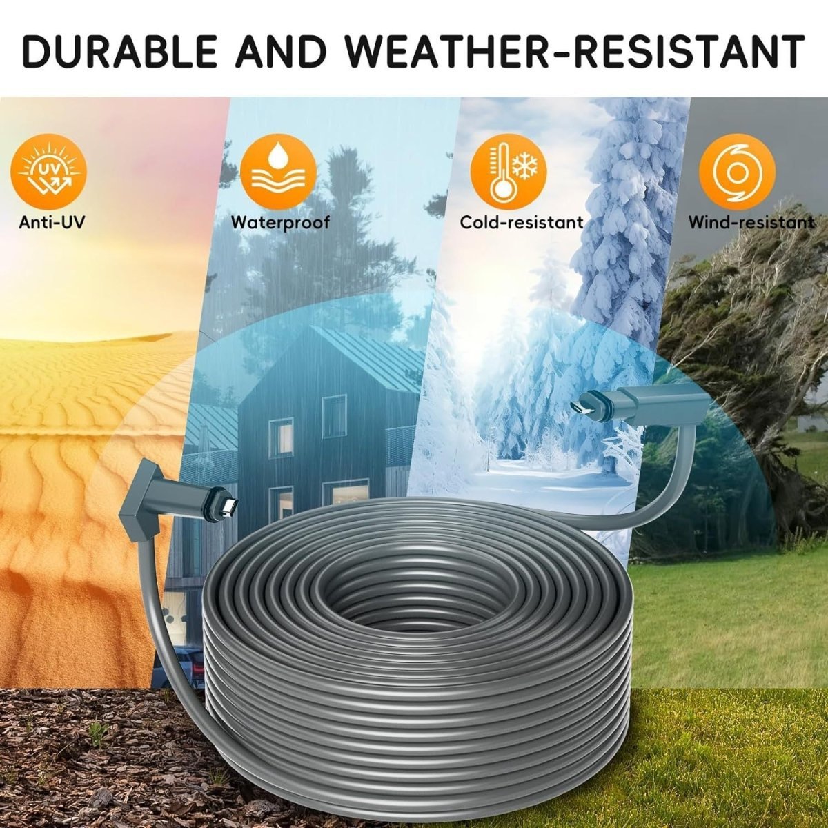 Starlink Gen 2 Ethernet Cable: High-Speed, All-Weather Replacement - Teskay