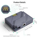 Starlink Gen 2 POE Injector | 3-in-1 DC Power Converter - Teskay