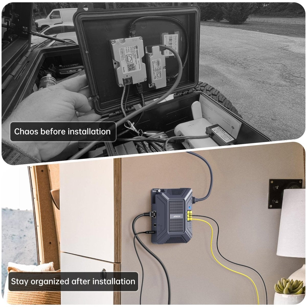 Starlink Gen 3 PoE Injector | 200W 5-in-1 Power Adapter with USB-C - Teskay