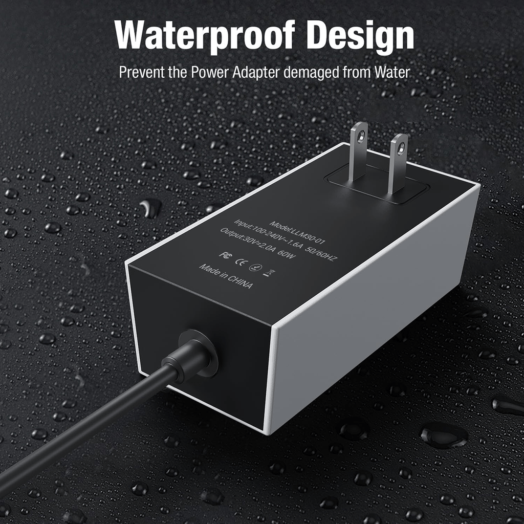 Starlink Mini AC Power Supply | 60W AC to DC Adapter - Teskay
