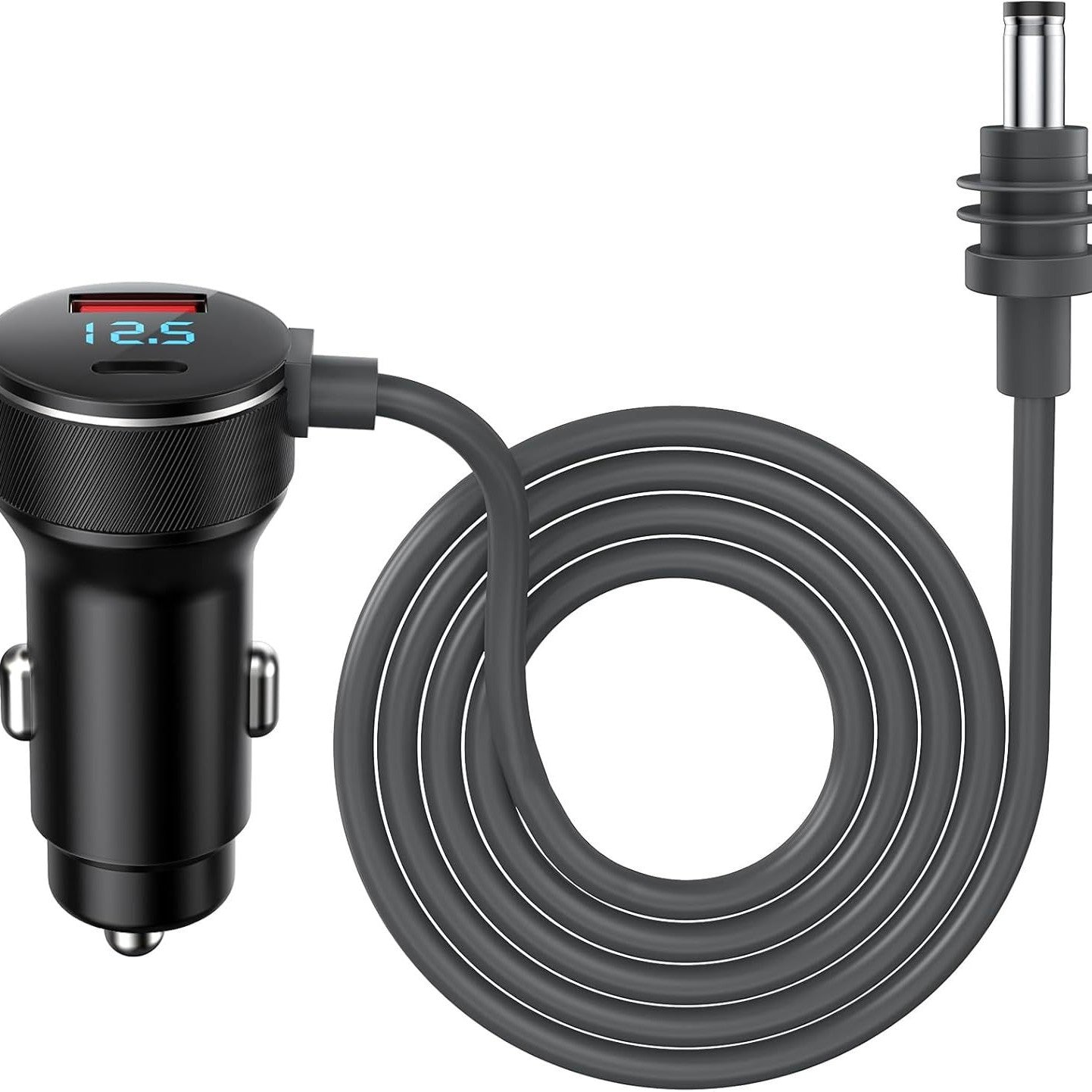 Starlink Mini Car Charger with Digital Display | 100W Type-C Power Cord - Teskay