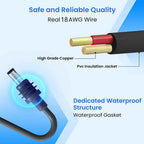 Starlink Replacement Cable for Mini DC Power | Waterproof & Durable - Teskay