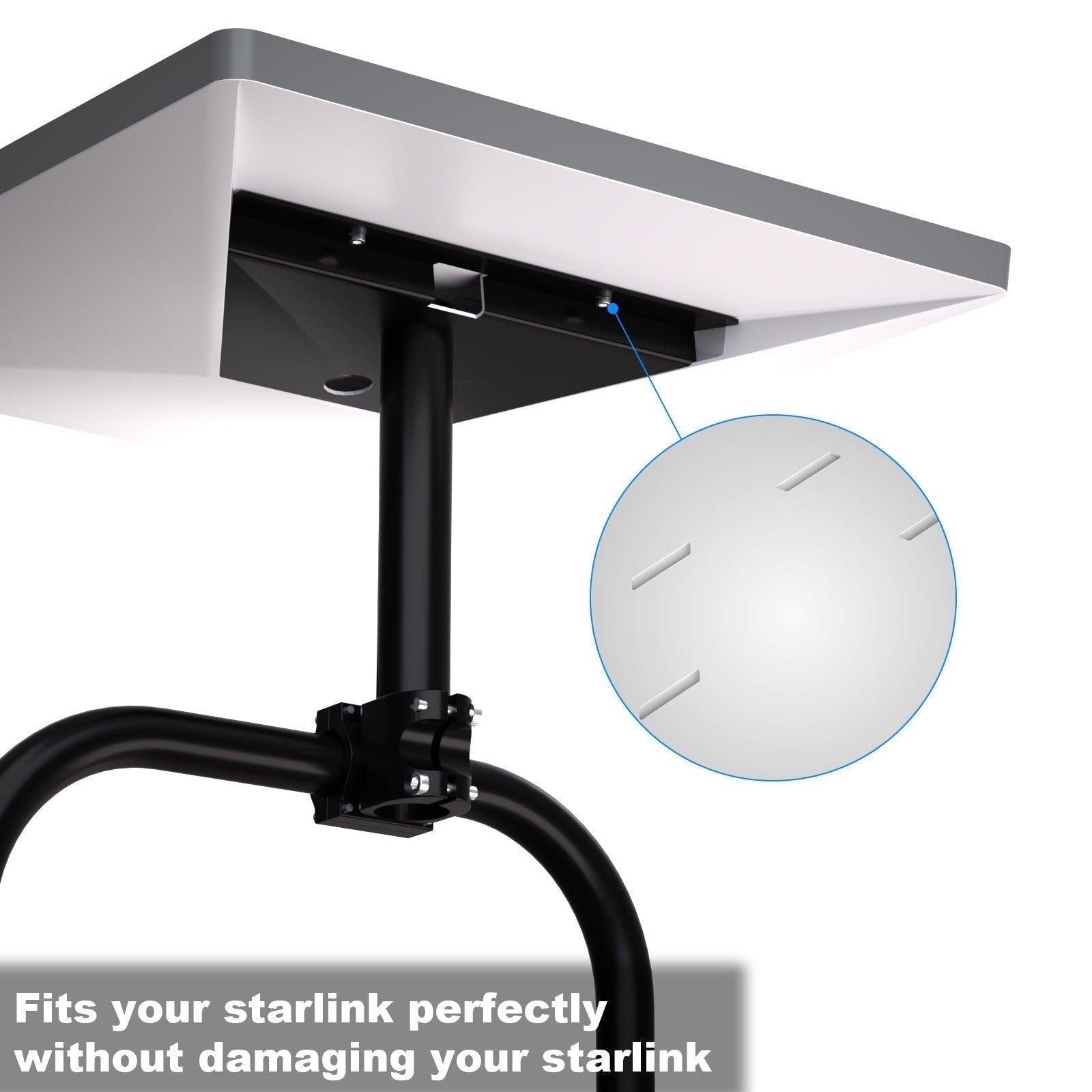 Starlink RV Roof Mount | Heavy-Duty Metal Permanent Mount - Teskay