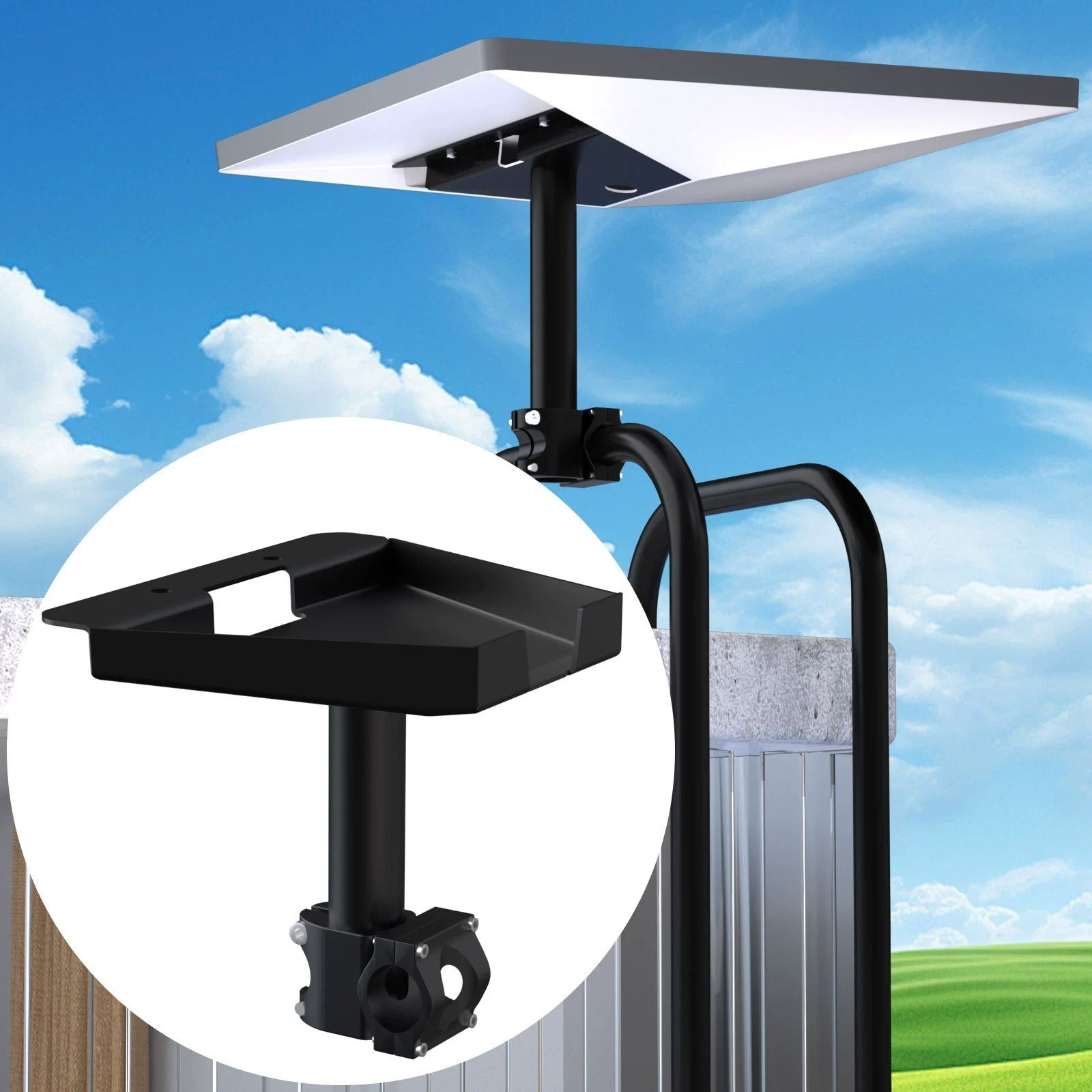 Starlink RV Roof Mount | Heavy-Duty Metal Permanent Mount - Teskay