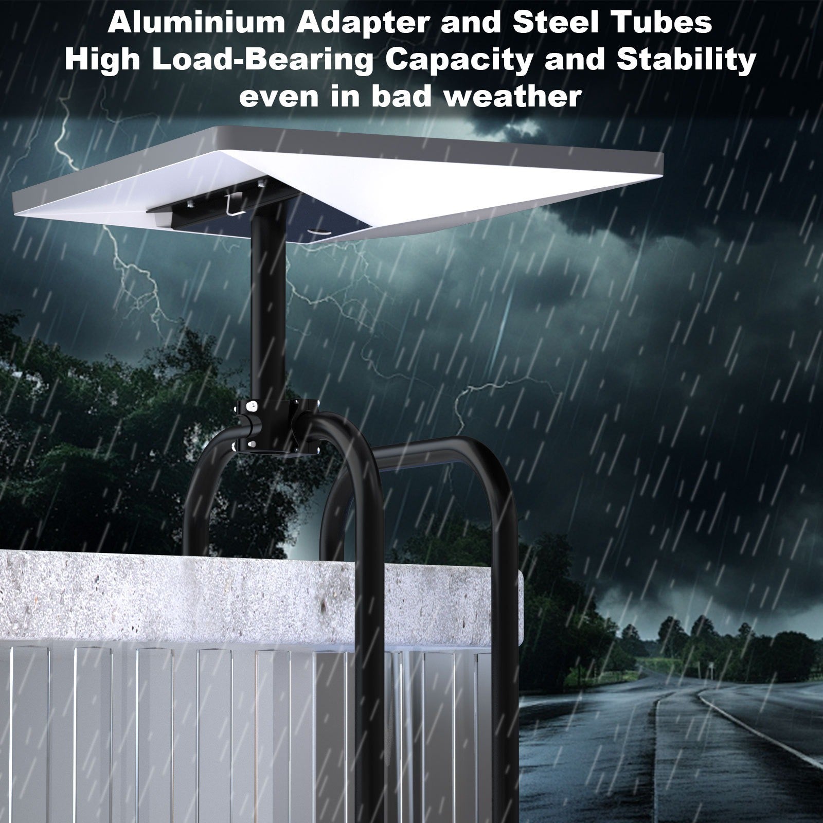 Starlink RV Roof Mount | Heavy-Duty Metal Permanent Mount - Teskay
