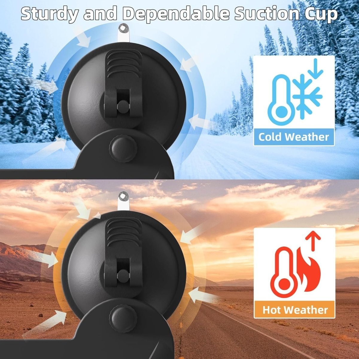 Starlink Suction Cup Mount | Silicone Protective Mount for Car Roof & RV - Teskay