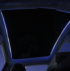 Streamer LED Ambient Light for Model 3/Y (2020-Present) | App Controlled Sunroof Light