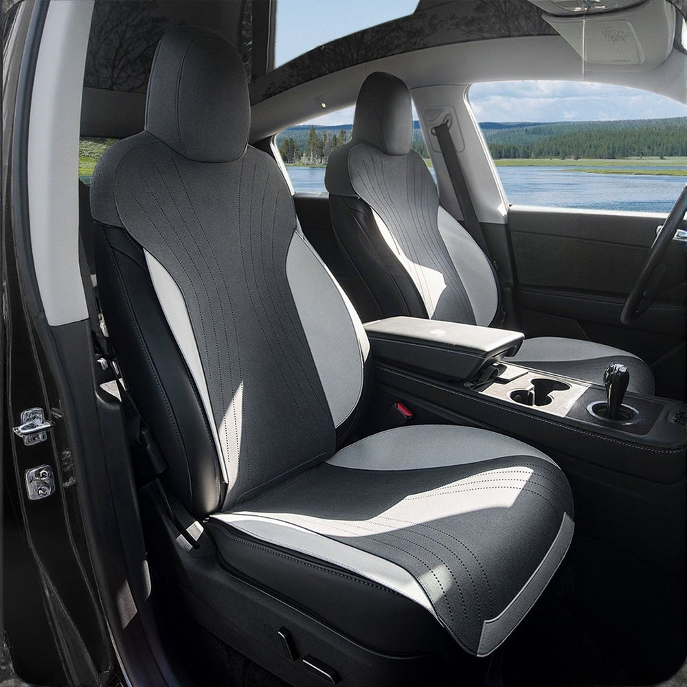 Suede Seat Covers for Tesla Model 3 & Model Y - Teskay