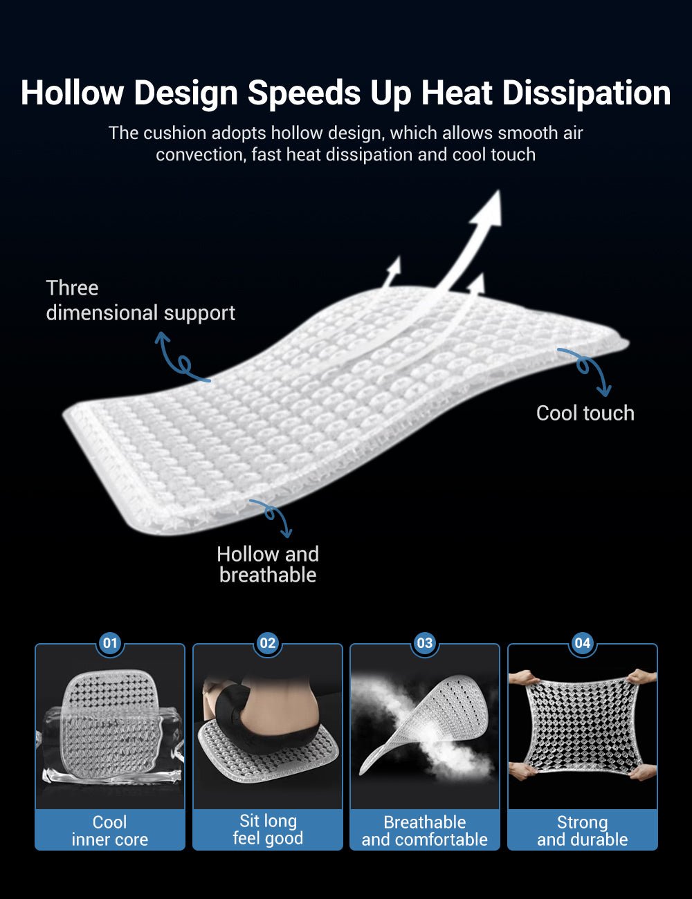 Summer Cooling Seat Covers for Tesla Model 3/Y - Teskay