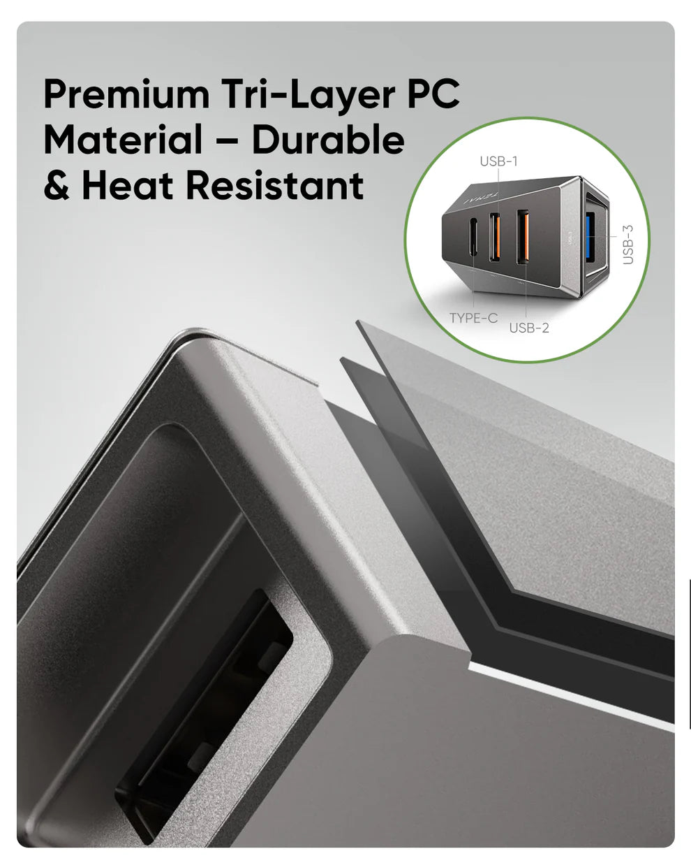 Glovebox USB Hub, Compatible with Tesla Model 3 & Model Y