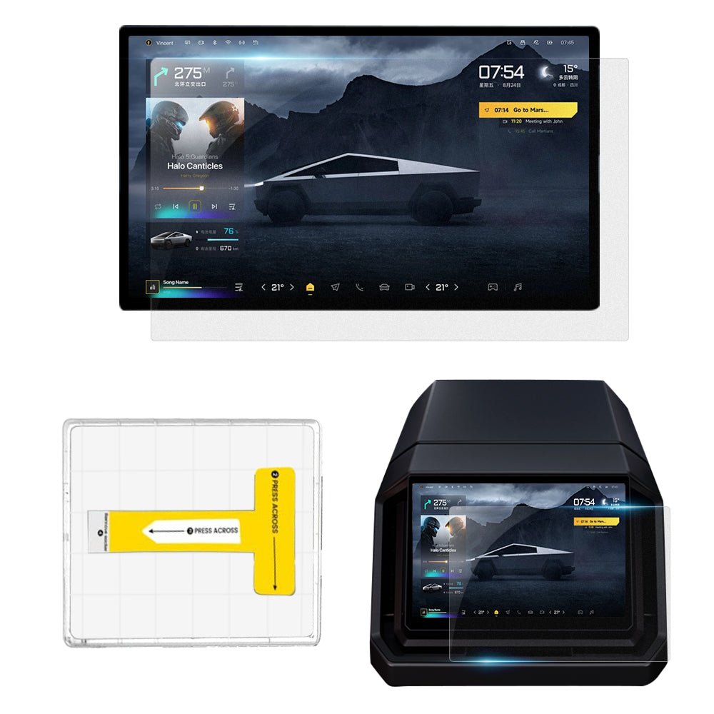 Tempered Screen Protector for Tesla Cybertruck - Teskay