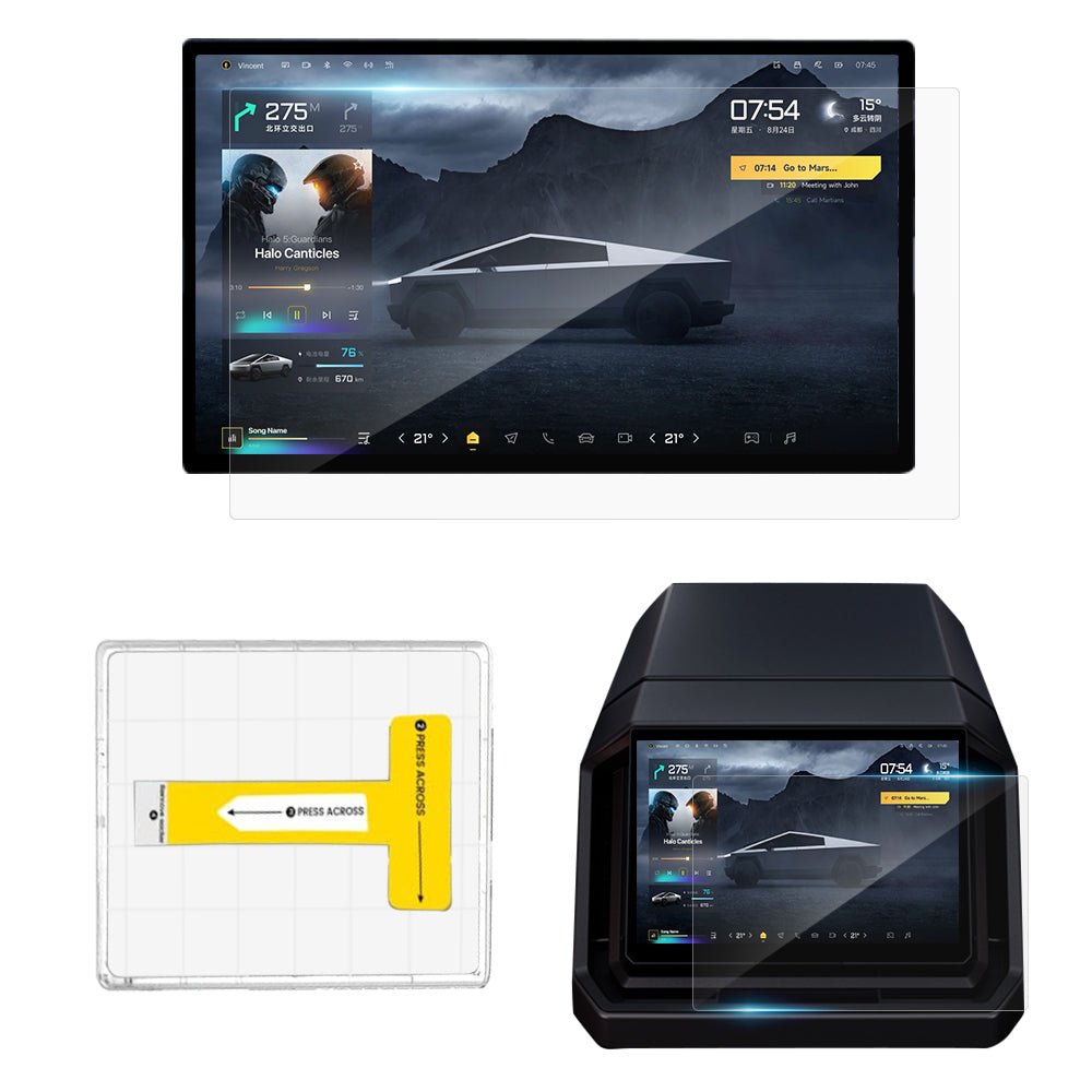 Tempered Screen Protector for Tesla Cybertruck - Teskay