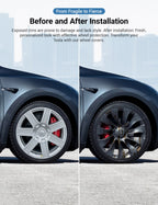 19″ Mecha Style Wheel Covers for Tesla Model Y