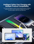 Center Console USB Hub with Ambient Lighting for Model 3 Highland/New Model Y