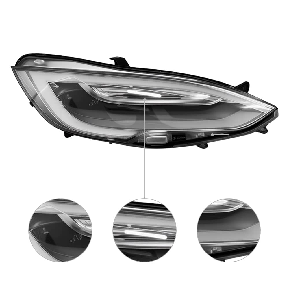 LED Headlight Assembly for Model S (16-22)