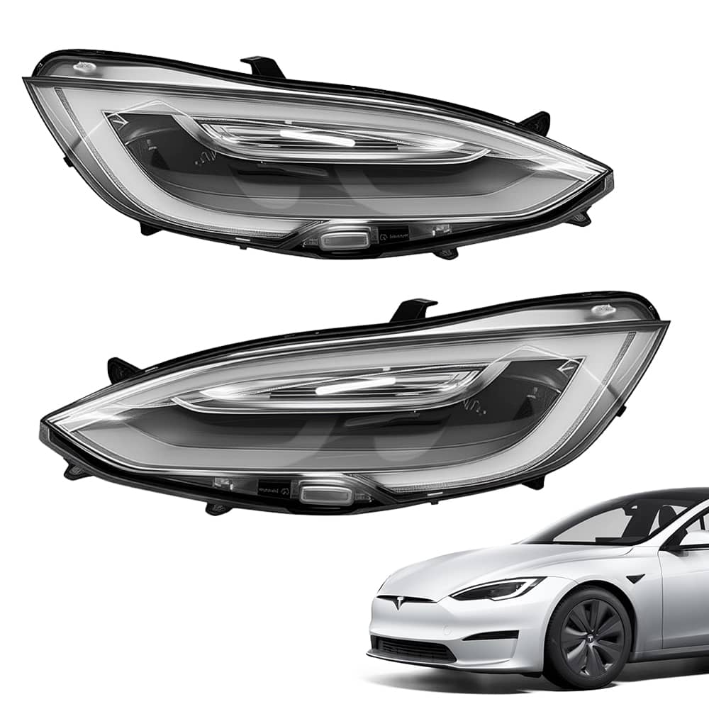 LED Headlight Assembly for Model S (16-22) Model S 2016-2022 Pair