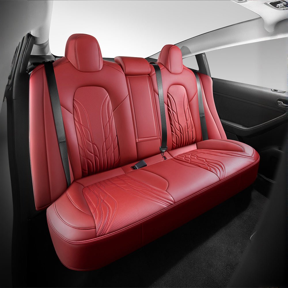 Nappa Leather Seat Covers for Model 3 Highland & Model Y Juniper - Teskay