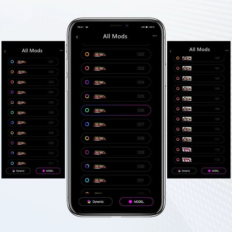 OLED APP-Controlled Tail Light for Model 3/Y