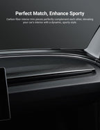 Real Dry Carbon Fiber Dashboard Cover for Model 3 Highland / Model Y Juniper