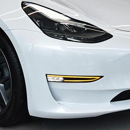 RGB Front Bumper Fog Light Upgrade for Model 3/Y