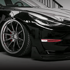 RGB Front Bumper Fog Light Upgrade for Model 3/Y