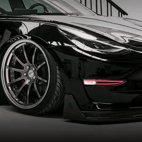 RGB Front Bumper Fog Light Upgrade for Model 3/Y