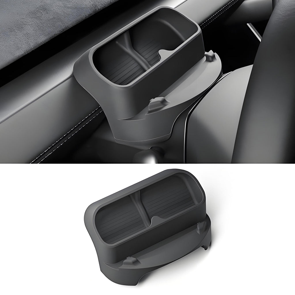 Sunglasses & Phone Holder Organizer for Model Y Juniper Black