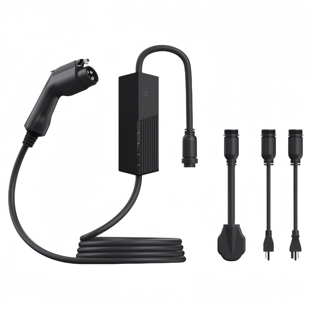 Tesla/ J1772/ Type2 32A-40A Mobile Charger with Changeable Plugs - Teskay