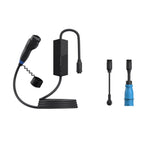 Tesla/ J1772/ Type2 32A-40A Mobile Charger with Changeable Plugs - Teskay