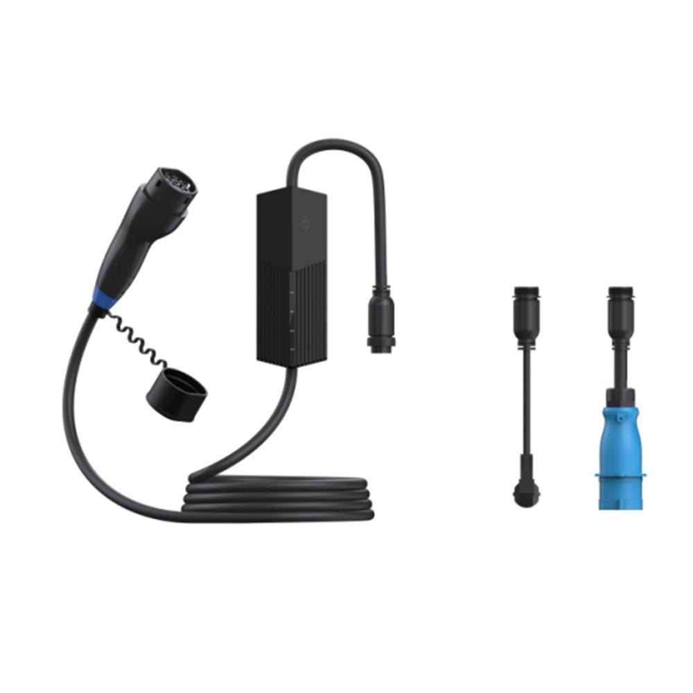 Tesla/ J1772/ Type2 32A-40A Mobile Charger with Changeable Plugs - Teskay