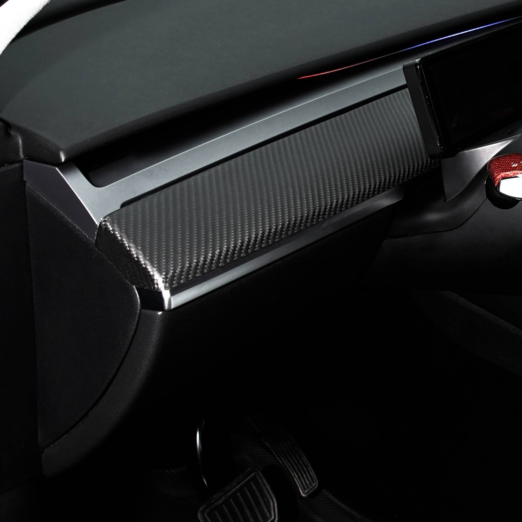 Carbon Fiber Dashboard Cover for Tesla Model 3/Y - Teskay