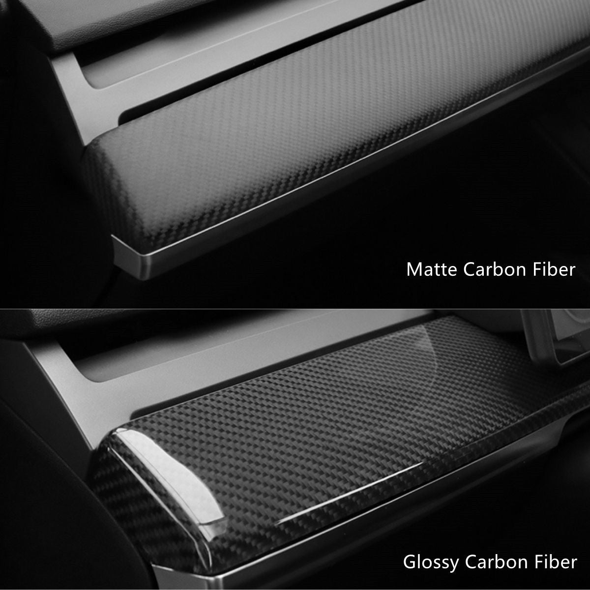 Carbon Fiber Dashboard Cover for Tesla Model 3/Y - Teskay