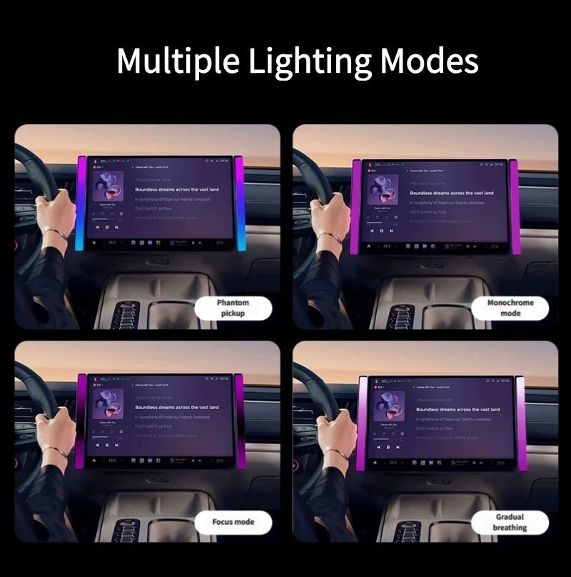 Model 3/Y RGB Sound-Activated Ambient Lighting Kit