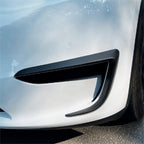 Tesla Model Y Carbon Fiber Fog Light Trim  - Teskay