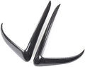 Tesla Model Y Carbon Fiber Fog Light Trim Glossy Carbon Fiber
