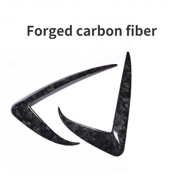 Tesla Model Y Carbon Fiber Fog Light Trim  - Teskay