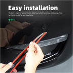 Tesla Model Y Carbon Fiber Fog Light Trim  - Teskay