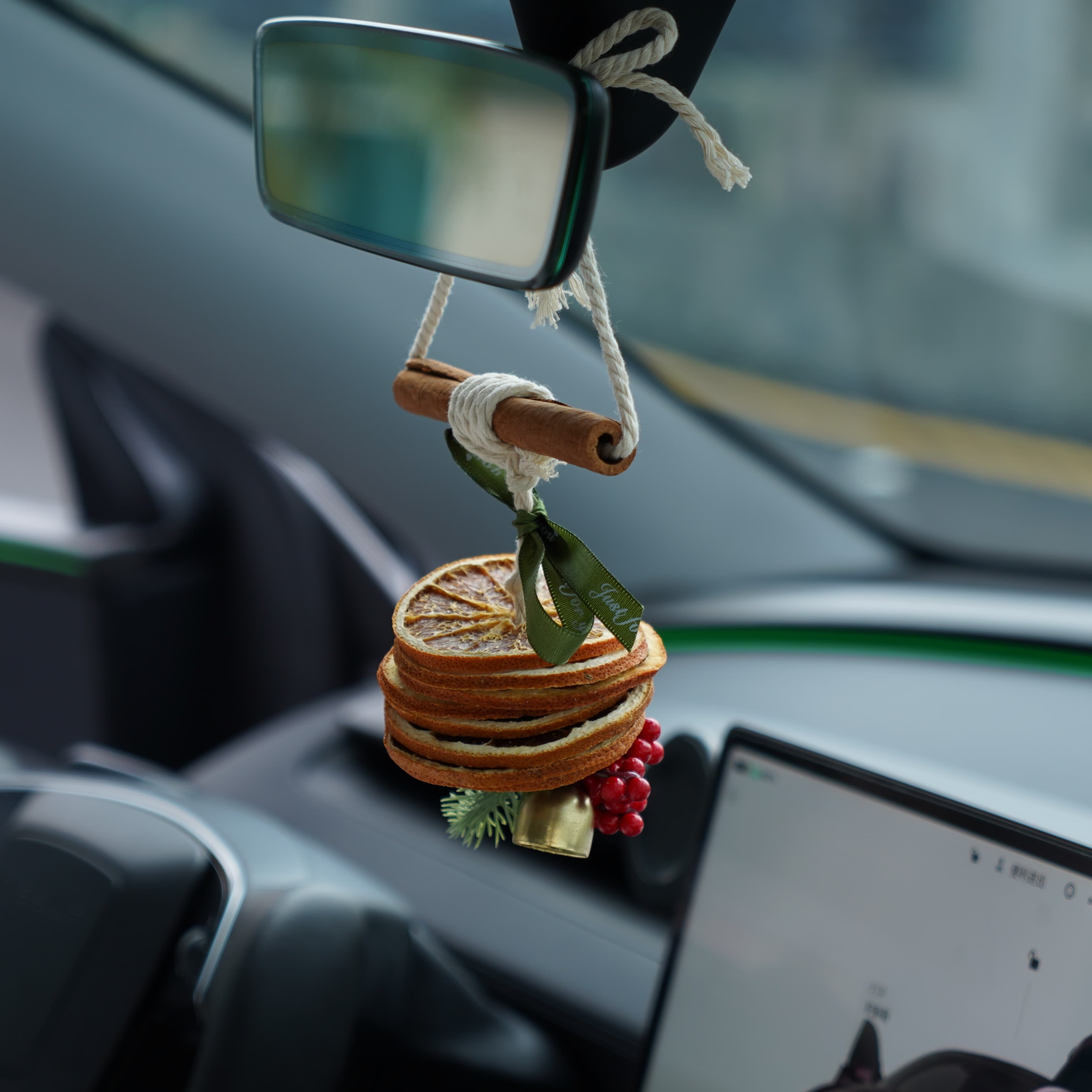 Orange Scent Christmas Ornament for Tesla - Teskay