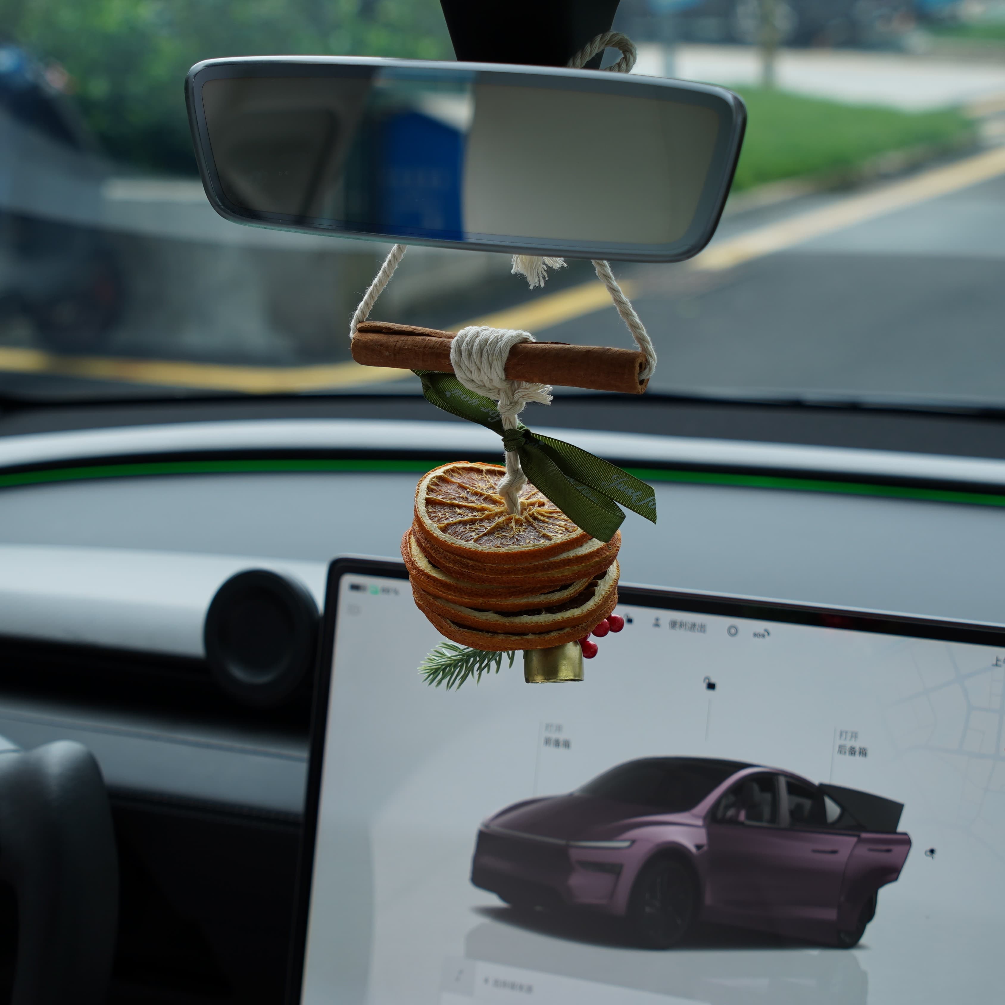 Orange Scent Christmas Ornament for Tesla - Teskay