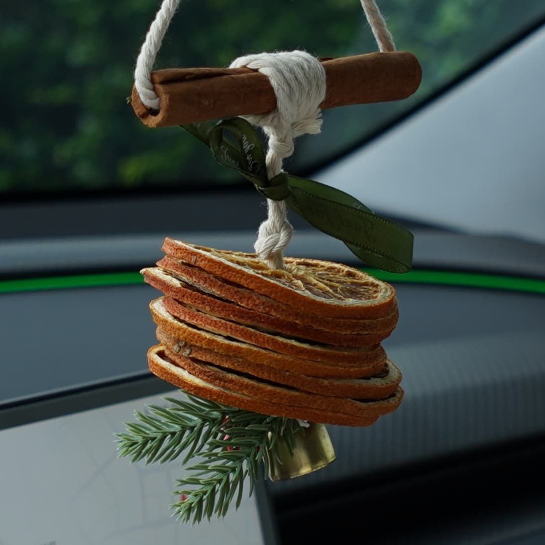 Orange Scent Christmas Ornament for Tesla - Teskay