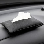 Hidden Suede Tissue Holder for Tesla Model 3/Y/X/S-6
