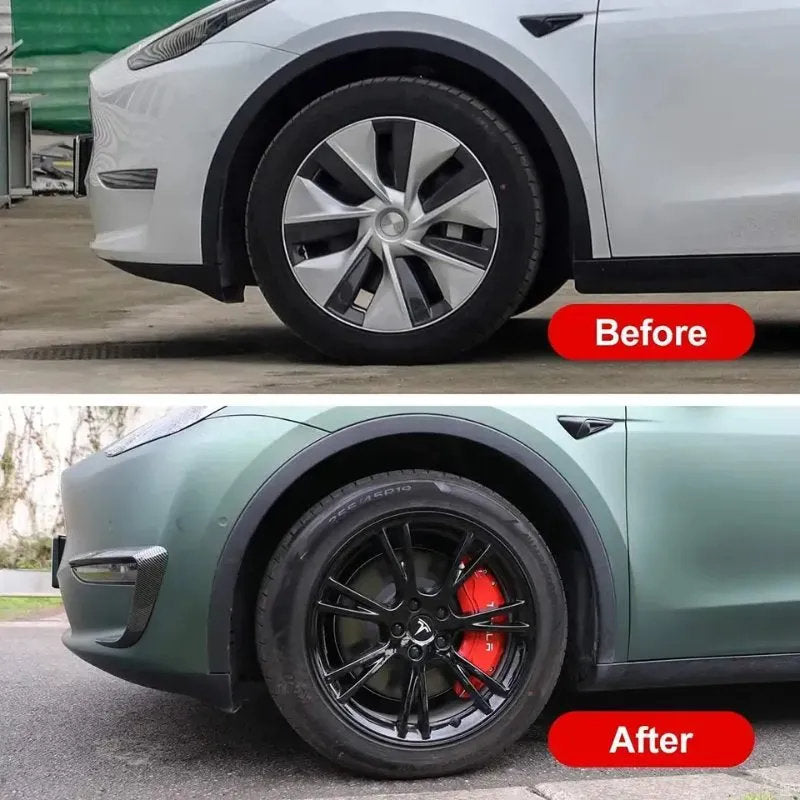 19"-22" Tesla Model X/S Brake Caliper Covers – Aluminum Alloy, Sporty Upgrade for 2018-2025 Models-3